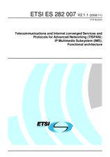 ETSI ES 282007-V2.1.1 19.11.2008