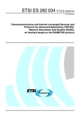 ETSI ES 283034-V1.5.0 11.4.2008