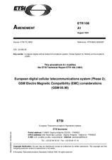 ETSI ETR 108-ed.1/Amd.1 15.8.1995