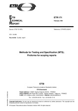 ETSI ETR 171-ed.1 15.2.1995