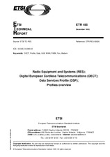 ETSI ETR 185-ed.1 15.12.1995