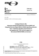 ETSI ETR 186-1-ed.1 15.9.1995