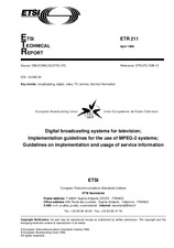 Norma ETSI ETR 211-ed.1 30.4.1996 náhled