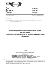 Norma ETSI ETR 229-ed.1 15.10.1995 náhled