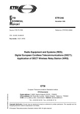 ETSI ETR 246-ed.1 15.11.1995