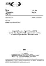 ETSI ETR 285-ed.1 15.3.1996