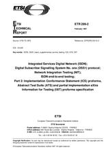 ETSI ETR 299-2-ed.1 15.2.1997