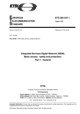 Náhled ETSI ETS 300047-1-ed.1 31.8.1992