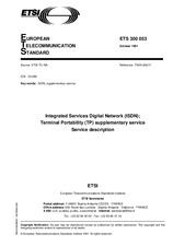 Norma ETSI ETS 300053-ed.1 18.10.1991 náhled