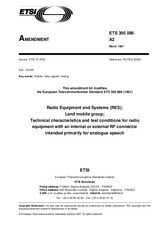 ETSI ETS 3000862-ed.1/Amd.2 15.3.1997