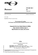 ETSI ETS 300102-12-ed.1/Amd.2 18.10.1993