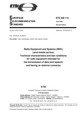 Náhled ETSI ETS 300113-ed.2 30.6.1996