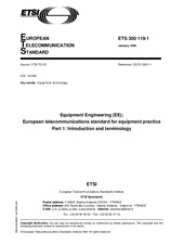 Norma ETSI ETS 300119-1-ed.1 10.1.1994 náhled