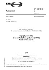 ETSI ETS 300133-2-ed.1/Amd.1 12.1.1994