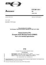 ETSI ETS 300133-4-ed.1/Amd.1 12.1.1994