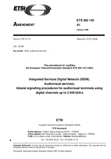 ETSI ETS 300143-ed.1/Amd.1 15.1.1996