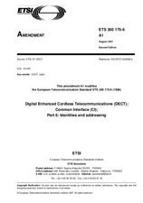 ETSI ETS 300175-6-ed.2/Amd.1 31.8.1997