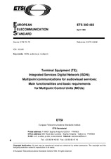 ETSI ETS 300483-ed.1 15.4.1996