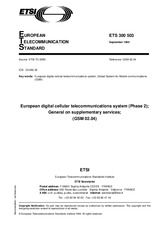 ETSI ETS 300503-ed.1 12.9.1994