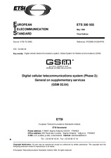 ETSI ETS 300503-ed.3 30.5.1996