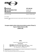 ETSI ETS 300504-ed.2 6.10.1995