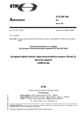 ETSI ETS 300506-ed.1/Amd.1 6.4.1995