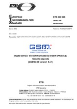 ETSI ETS 300506-ed.2 15.1.1998