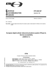 ETSI ETS 300507-ed.1 12.9.1994