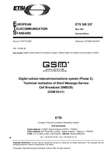 ETSI ETS 300537-ed.2 30.5.1996