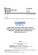 ETSI ETS 300540-ed.3 30.6.1998