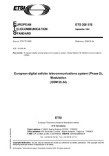 ETSI ETS 300576-ed.1 12.9.1994