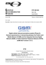 ETSI ETS 300604-ed.7 23.3.1999