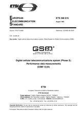 ETSI ETS 300615-ed.1 31.8.1996