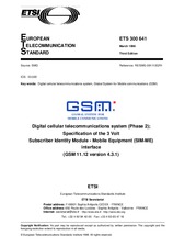 ETSI ETS 300641-ed.3 31.3.1998