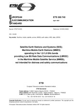 ETSI ETS 300740-ed.1 15.4.1997