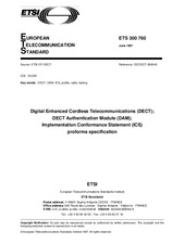 ETSI ETS 300760-ed.1 15.6.1997