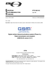 ETSI ETS 300910-ed.1 30.4.1997