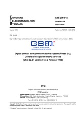 ETSI ETS 300918-ed.4 30.11.1998