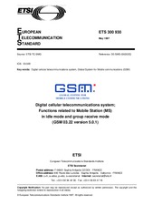 ETSI ETS 300930-ed.1 30.5.1997