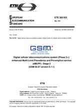 ETSI ETS 300932-ed.1 30.5.1997