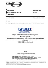 Norma ETSI ETS 300964-ed.1 30.5.1997 náhled