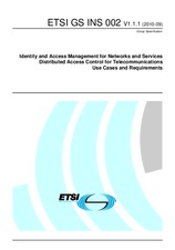 Norma ETSI GS INS 002-V1.1.1 3.9.2010 náhled
