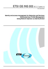 ETSI GS INS 003-V1.1.1 2.11.2010