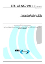 Náhled ETSI GS QKD 003-V1.1.1 9.12.2010