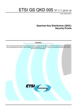 Náhled ETSI GS QKD 005-V1.1.1 9.12.2010