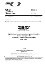 Norma ETSI GTS GSM 01.02-V5.0.0 30.3.1996 náhled