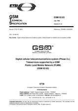 ETSI GTS GSM 02.03-V5.1.0 31.7.1996