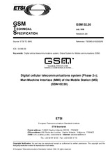 ETSI GTS GSM 02.30-V5.3.0 31.7.1996