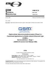 ETSI GTS GSM 02.78-V5.6.0 30.3.1999