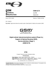 ETSI GTS GSM 02.79-V5.0.0 31.7.1996